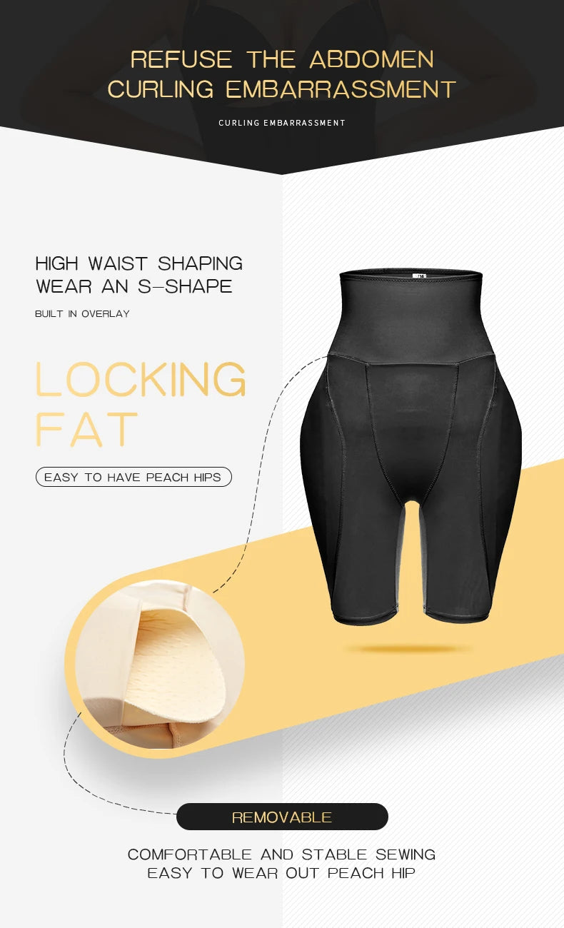 Shapewear Feminino com Efeito Nádegas Falsas – Lifter de Bumbum e Controle de - Invicta Center
