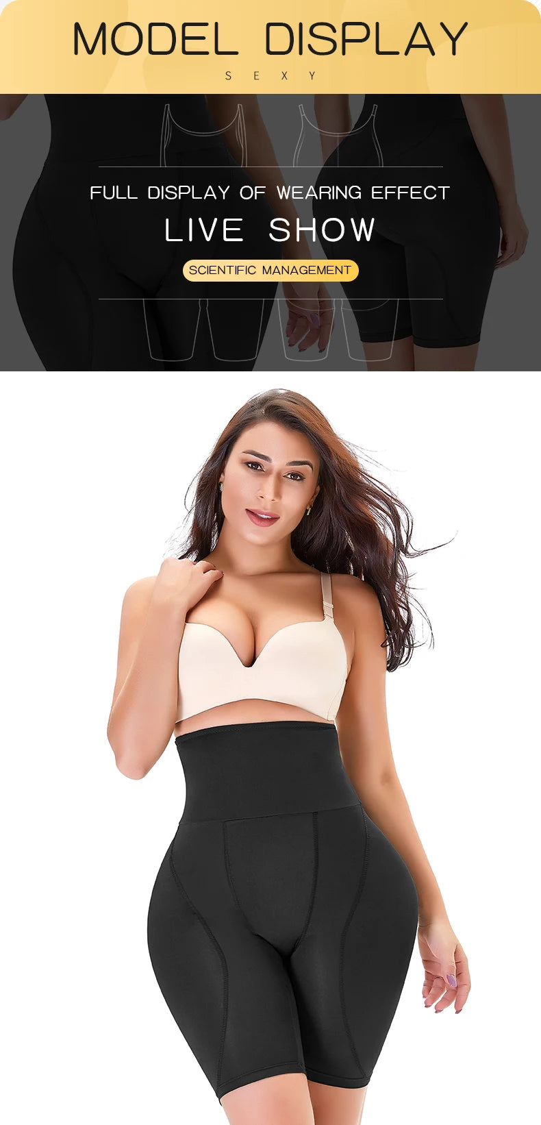 Shapewear Feminino com Efeito Nádegas Falsas – Lifter de Bumbum e Controle de - Invicta Center