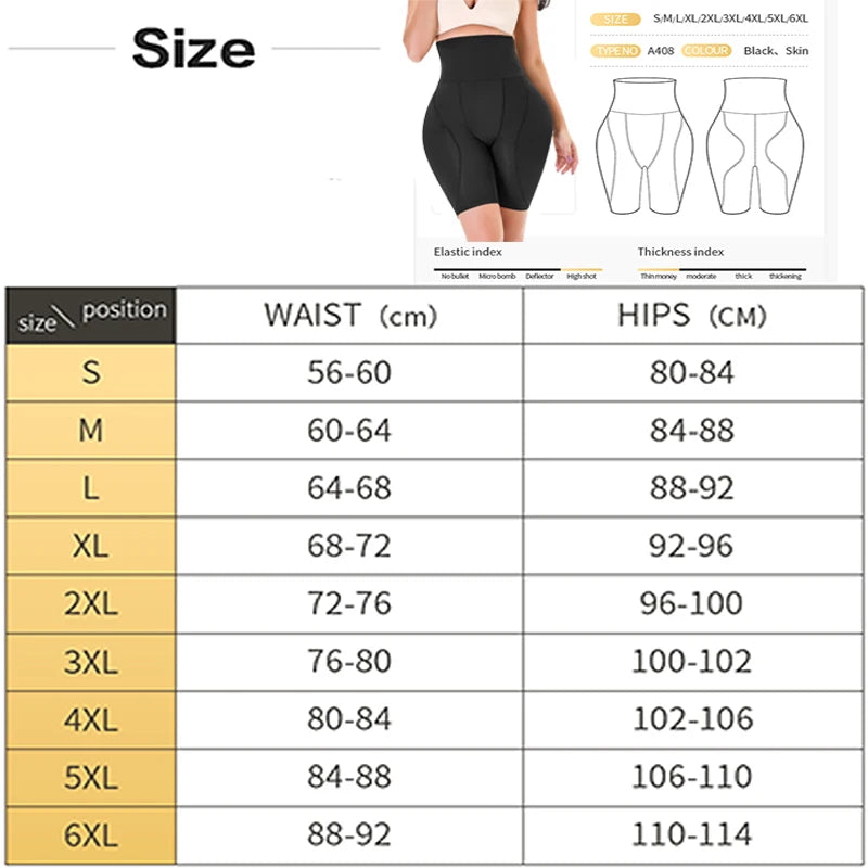 Shapewear Feminino com Efeito Nádegas Falsas – Lifter de Bumbum e Controle de - Invicta Center