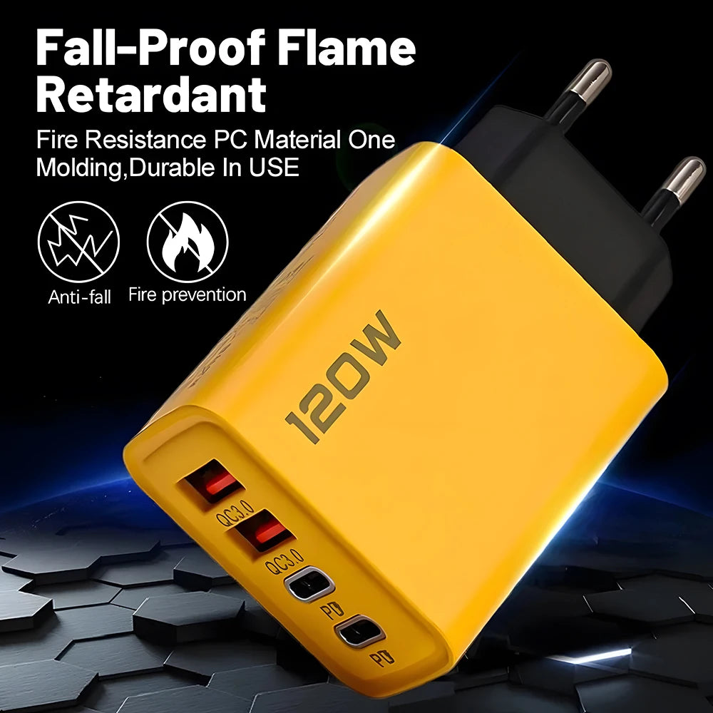 Carregador USB-C PD com Carga Rápida 3.0 – Adaptador de Parede Tipo C Ultra Eficiente - Invicta Center
