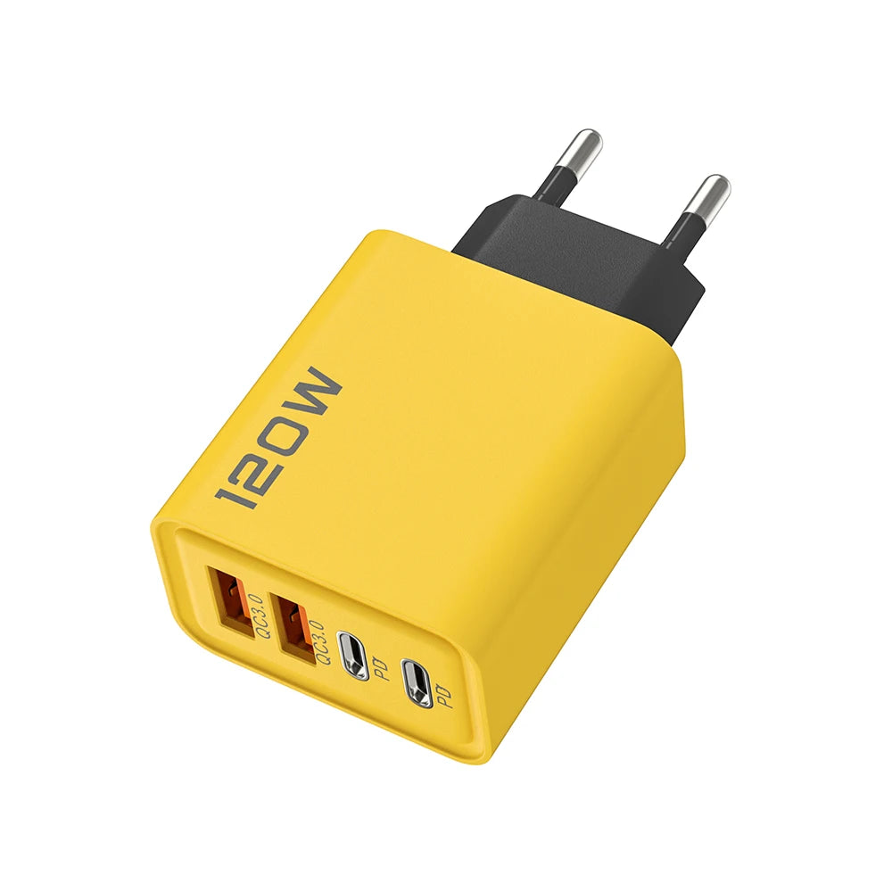 Carregador USB-C PD com Carga Rápida 3.0 – Adaptador de Parede Tipo C Ultra Eficiente - Invicta Center